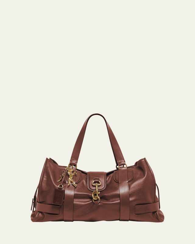 Kerala 25 Shoulder Bag in Vegetable Tanned Leather